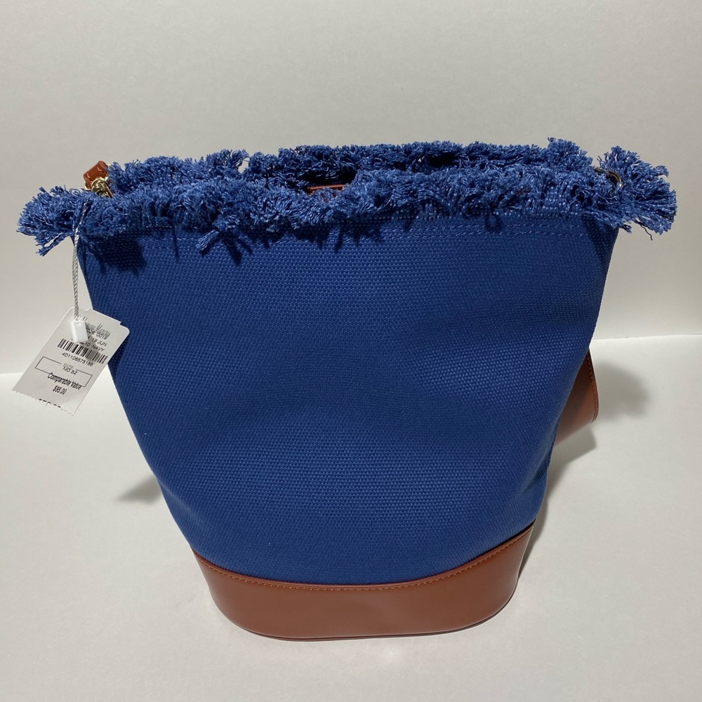 Neiman Marcus canvas bucket